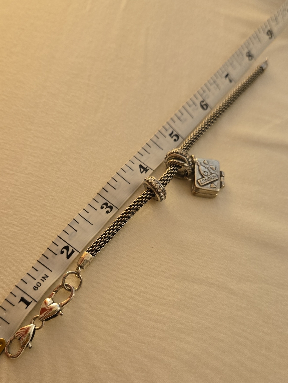 Brighton Silver and Red Charm Bracelet - Picture 5 of 5
